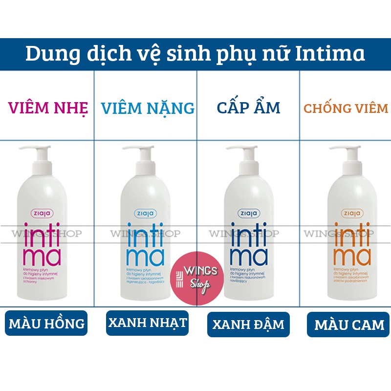 Dung Dịch Vệ Sinh Phụ Nữ Ziaja Intima 200ml | Hàng chính hãng