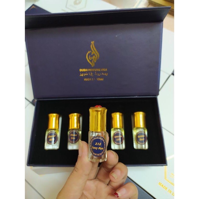 SET 5 TINH DẦU NƯỚC HOA DUBAI 5 x 3ml MINI | BigBuy360 - bigbuy360.vn