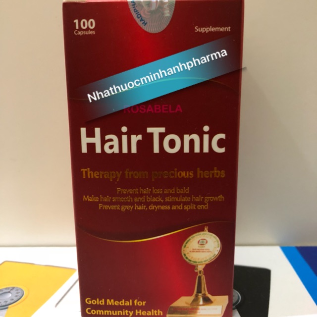 ✅Sản phẩm này không phải là thuốc 💥Hair Tonic - Chống bạc tóc, kích thích mọc tóc, ngăn rụng tóc ( 100 viên )