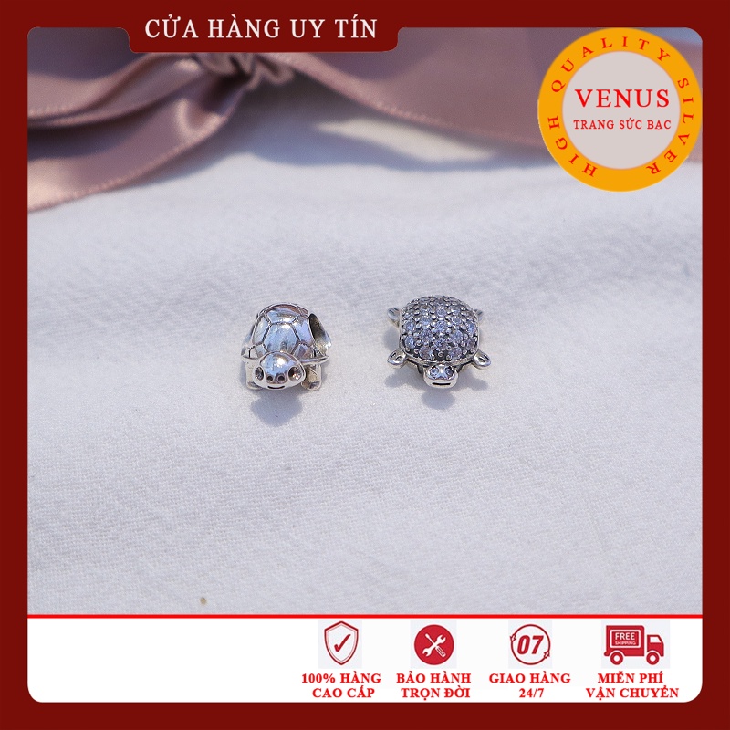 [Charm bạc 925 cao cấp] Charm con rùa- Mã sản phẩm VENUSR