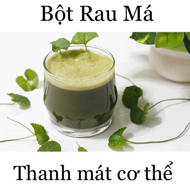 100gr bột rau má sấy lạnh.thơm mát