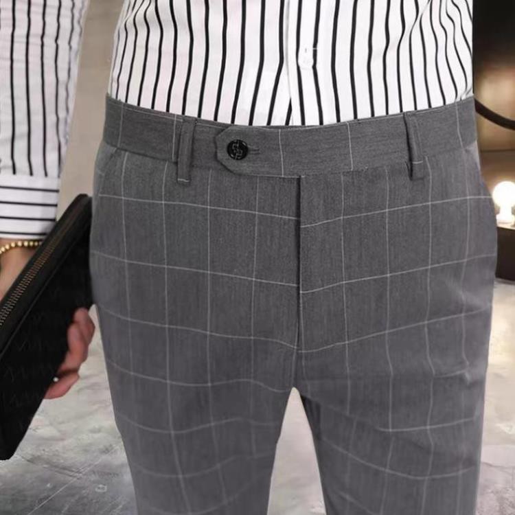 Quần tây âu nam kẻ caro Đu Đủ Shop chất vải cotton cao cấp , chuẩn thiết kế hàn quốc,  cực tôn dáng, lịch sự, trẻ trung | BigBuy360 - bigbuy360.vn