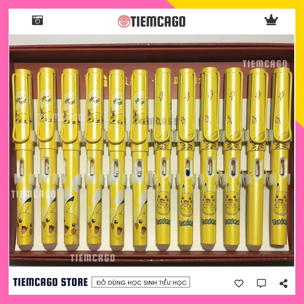 Bút mực viết tẩy xoá được bút mực cho bé lớp 1 hình siêu nhân