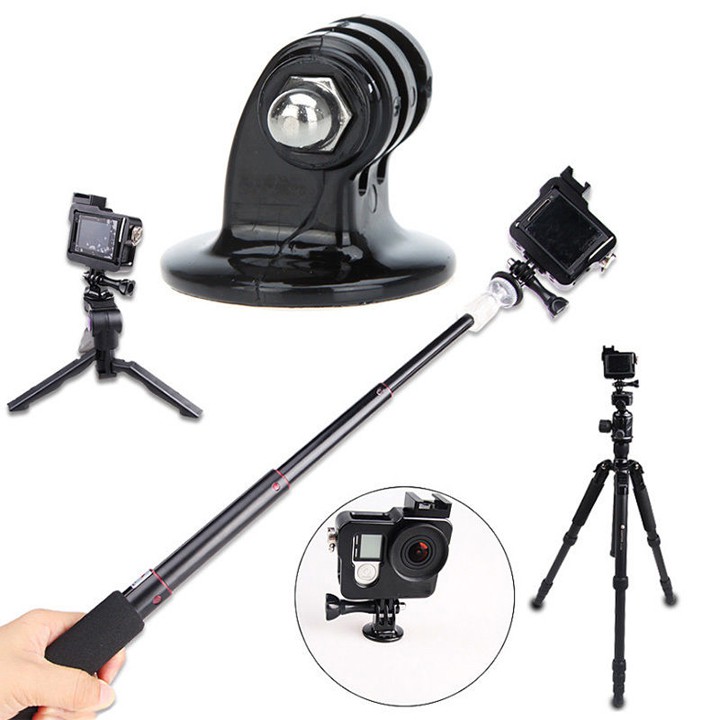 Mount chuyển đổi từ ngàm GoPro Hero sang chuẩn ốc chân máy ảnh tripod 1/4 cái