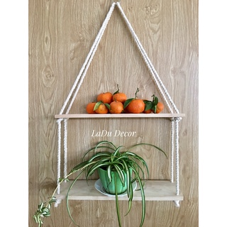 [Gỗ Quế Thơm Tự Nhiên,Tặng Kèm Khoen Treo,Có Video] Kệ Treo Tường Thông Minh Bằng Gỗ Quế Thơm Tự Nhiên NaNu