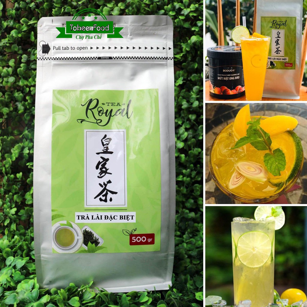 TRÀ LÀI ĐẶC BIỆT ROYAL 500G - PHA TRÀ SỮA THƠM NGON - TRÀ TRÁI CÂY