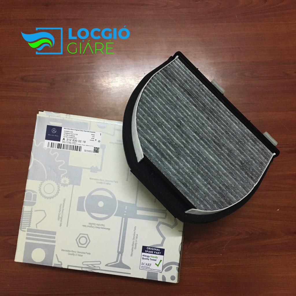 LỌC GIÓ ĐIỀU HOÀ MERCEDES C180 200 220 230 250 280 300 320 350 63AMG, E200 220 250 300 320 350 400 500, GLK, SL, SLS AMG