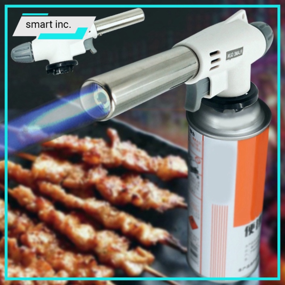 Đèn Khò Gas Đầu Khò Ga Đánh Lửa An Toàn Cầm Tay Mini
