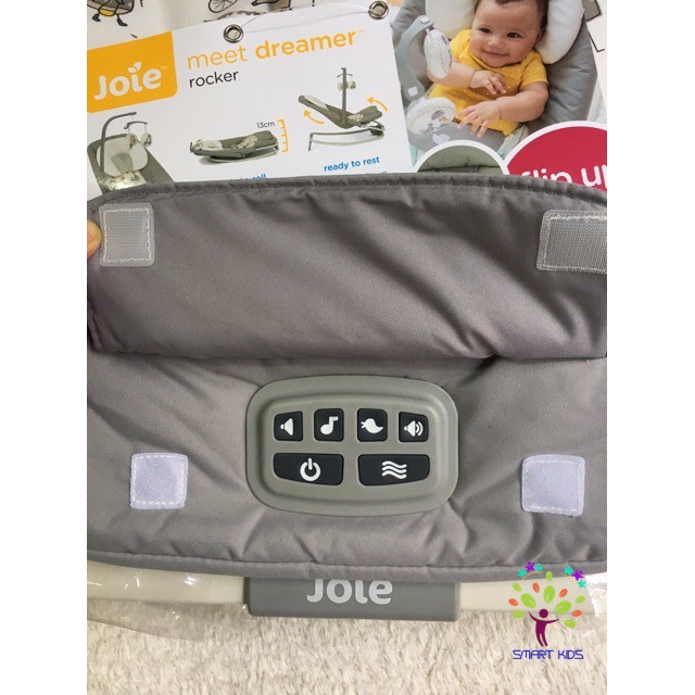 Ghế rung trẻ em Joie Dreamer Rocker Bouncer Petite City/ In The Rain/ Starry Night/FLOWERS FOREVER