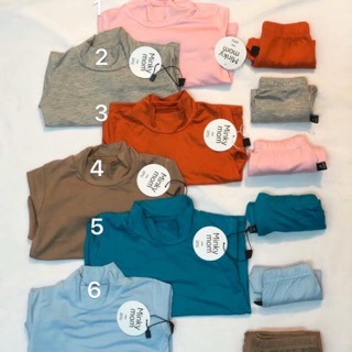 Combo 2 bộ giữ ấm cho bé đủ size