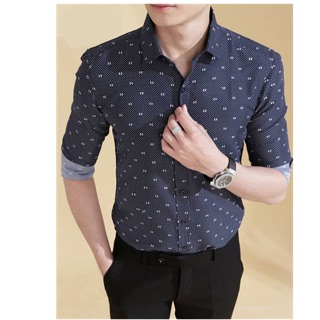 Áo sơ mi nam họa tiết
