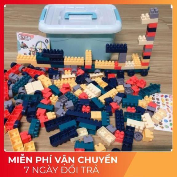 [FreeShip-Hàng Auth] Bộ đồ chơi Lego 100% Nhựa Nguyên Sinh cho trẻ đảm bảo không độc hại