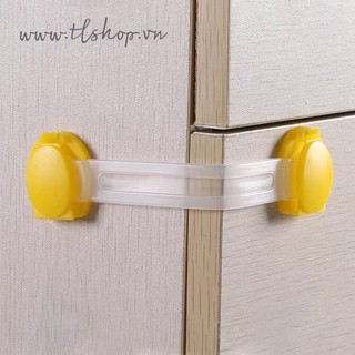 Chốt giữ cửa an toàn cho bé - Khóa gài tủ - Thanh khóa tủ lạnh