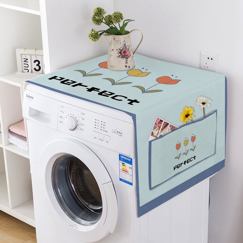 Vỏ bọc máy giặt chống bụi kèm túi đựng tiện dụng
