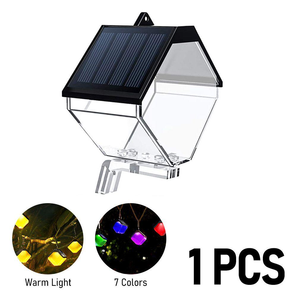 GOGOUP Đèn LED Năng Lượng Mặt Trời Gắn Tường Chống Thấm Nước