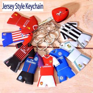 Set 5 móc khóa bóng đá đội tuyển thủ bóng đá