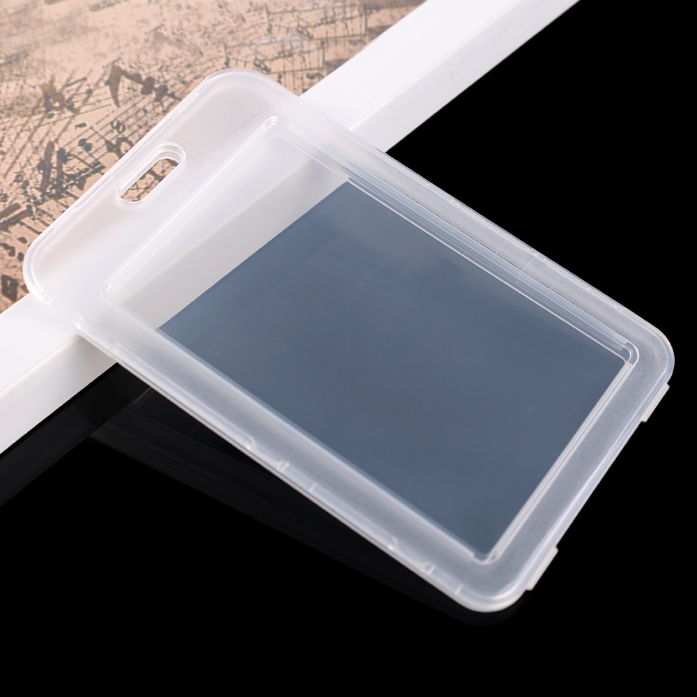 Vỏ Đựng Thẻ ID/Thẻ ID Trong Suốt Chống Thấm Nước Unisex