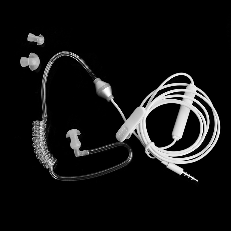 Tai Nghe Chống Bức Xạ zzz 3.5mm Kèm Mic Dành Cho Điện Thoại Thông Minh