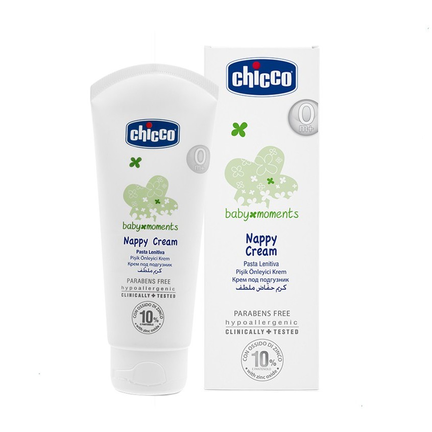 Kem chống hăm cho bé từ sơ sinh 3 tác động Chicco dưỡng da mềm mịn 100ml - MAMYCARE