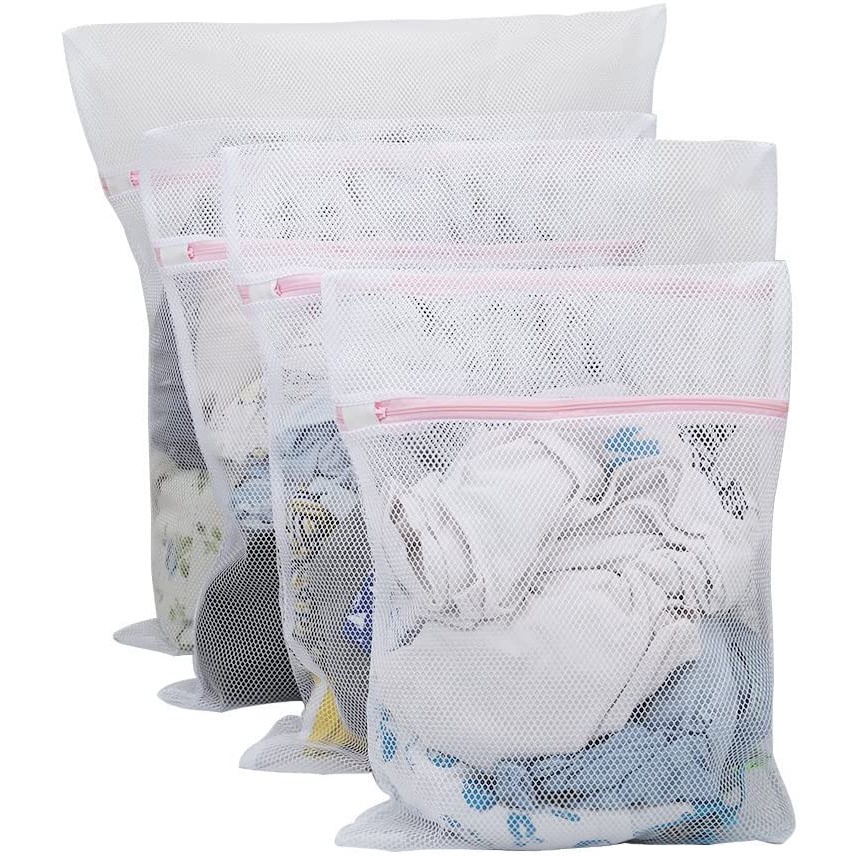 [Hot Promos] Túi Lưới Đựng Đồ Lót / Vớ / Đồ Lót Trong Máy Giặt Khóa Kéo Bền Bỉ Dùng Khi Đi Du Lịch