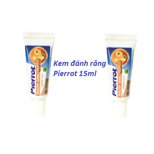 Kem đánh răng keo ong chắc khỏe nướu Pierrot 15ML