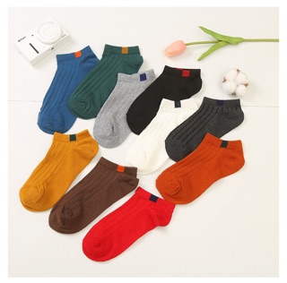 Combo 5 đôi tất Vintage nhiều màu