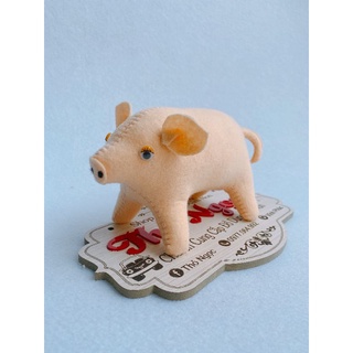 Con lợn bằng nỉ- Đồ dùng mầm non- Đồ chơi vải nỉ bền đẹp