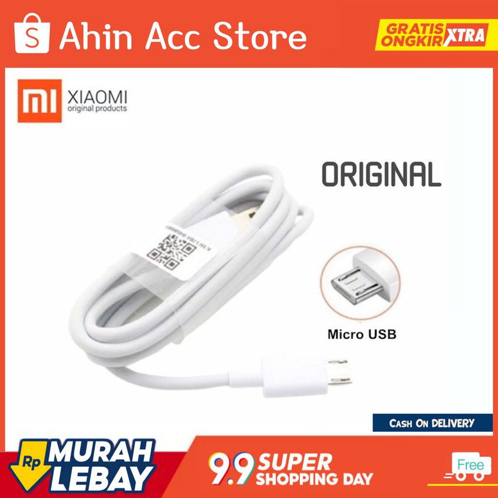 Dây cáp sạc USB 100% chính hãng cho Xiaomi Redmi 5 5 Plus 5A 4A Note 4 4X 5 5A