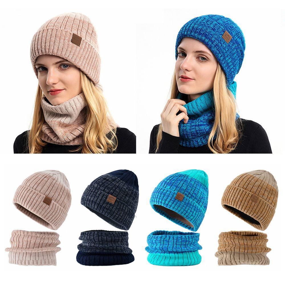 ROWANS Set Mũ beanie Và Khăn Choàng Cổ Giữ Ấm