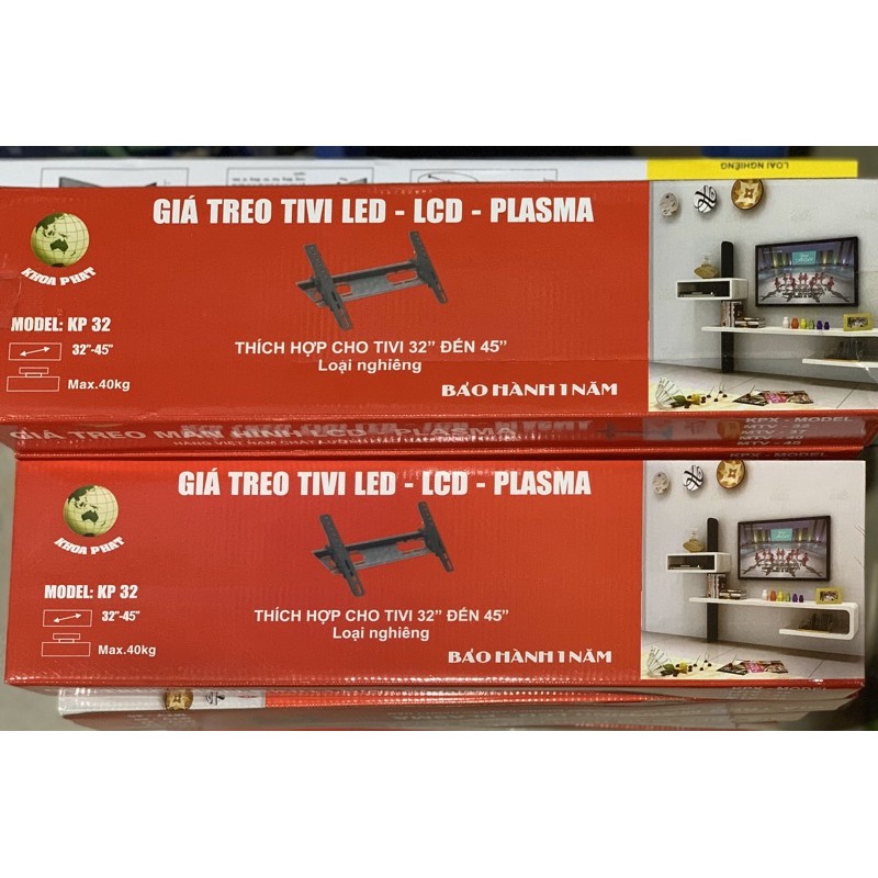 Giá treo nghiêng TIVI LED 32 - 42 inch