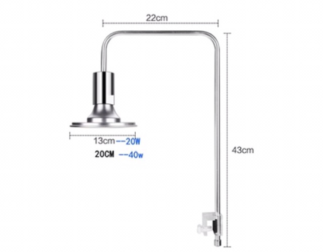 Đèn Led Rọi XINMA Cao Cấp 20W Cho Hồ Thuỷ Sinh