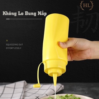 Lọ Đựng Sốt | Lọ Đựng Tương Ớt Có Nắp Đậy Chống Bật | BÌNH ĐỰNG GIA VỊ DẦU ĂN DUNG TÍCH NỔI 3 SIZE 3 MÀU 8oz 16oz 24oz