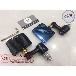 GIÁ SỈ - Gương gù Vuông Rizoma full nhôm CNC mặt kính chống chói chất lượng hàng xịn