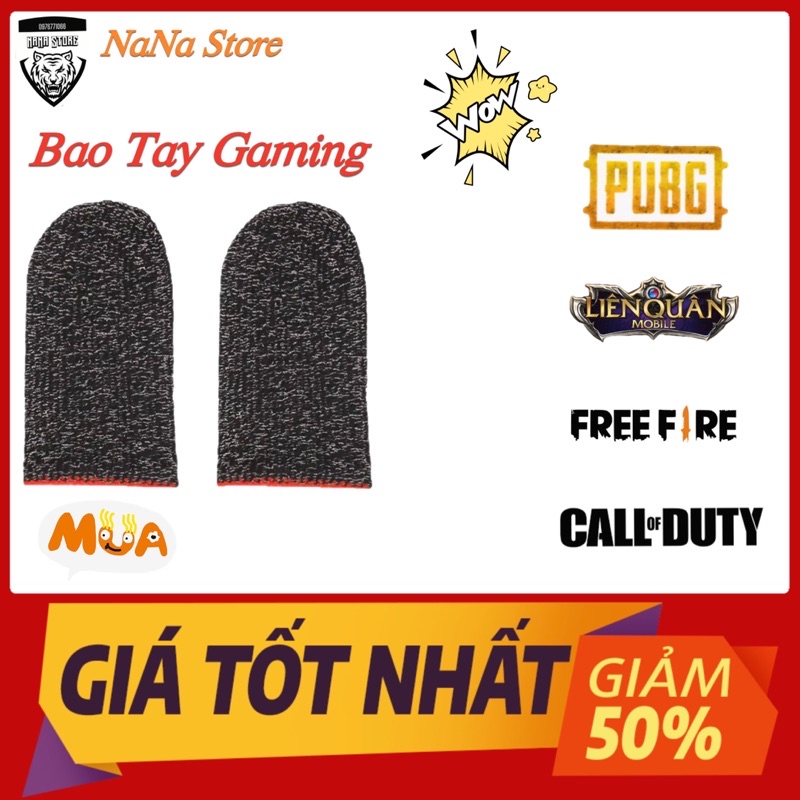 Găng Tay Chơi Game MeMo , Shezi Sợi Bạc 24 Kim Cao Cấp ! Thoáng Khí , Chống Mồ Hôi , Thao Tác Trơn Nhạy Ôm Tay !