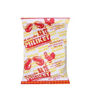 ( HSD: T4/2024)Thùng 30 gói mì nước Miliket sa tế ( 65g* 30 gói)
