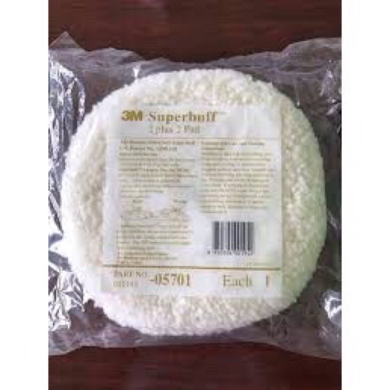 Phớt lông cừu 2 mặt 3M đánh bóng đường kính 20cm
