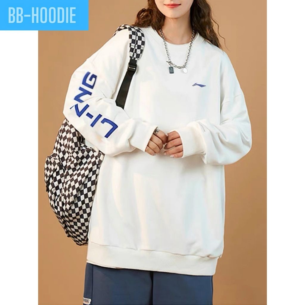 ÁO SWEATER IN LOGO L-NING CỰC HÓT PHOM NAM NỮ ĐỀU MẶC ĐƯỢC