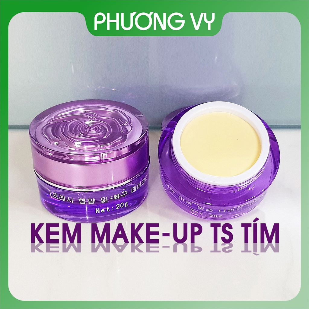 Mỹ phẩm TS tím 5in1, chuyên làm mờ nám tàn nhang và trắng da tự nhiên, kem nám Hàn Quốc, mỹ phẩm TS tím.