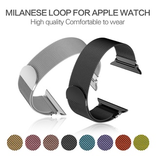 Dây Thép Milanese Loop Apple Watch Series 7/6/5/SE/4/3/2/1 Size 38-40-41-42-44-45