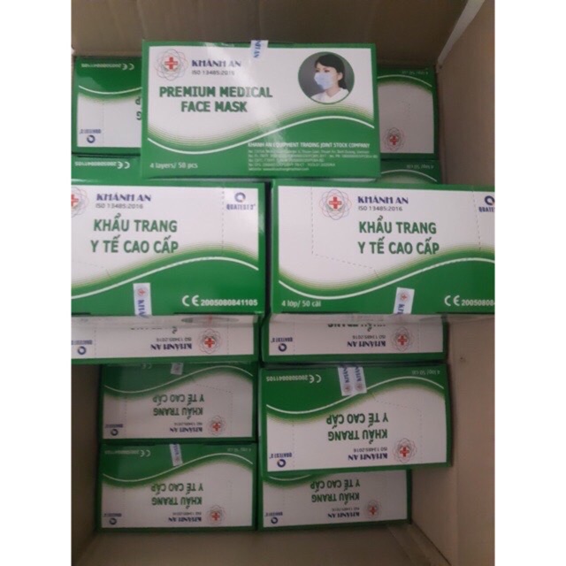 [ HÀNG CHÍNH HÃNG]Khẩu trang y tế Khánh An 4 lớp dày dặn mềm mịn, hình ảnh shop tự chụp | BigBuy360 - bigbuy360.vn