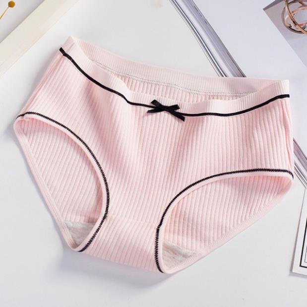 QUẦN LÓT COTTON GÂN TĂM HÀNG CAO CẤP. Co Giãn 4 chiều và Free Size từ 40kg tới 60kg.