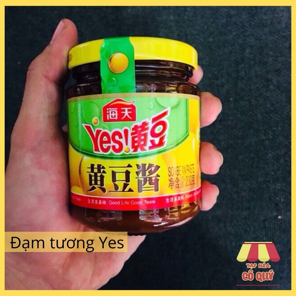 Đạm tương, tương tàu choong, tương đậu lọ thủy tinh 230g, đate mới- Tạp hóa cô Quý