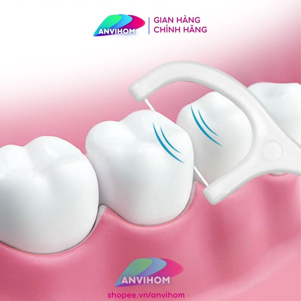 Tăm Chỉ Nha Khoa Try Me 30 - 200 Chiếc Chăm Sóc Vệ Sinh Răng Miệng ANVIHOM