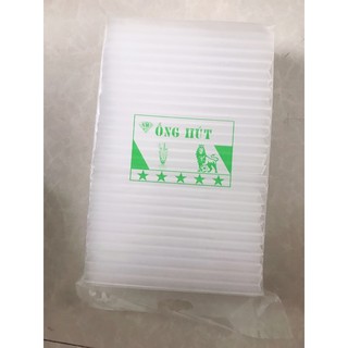 500g Ống hút trà sữa trong phi 6