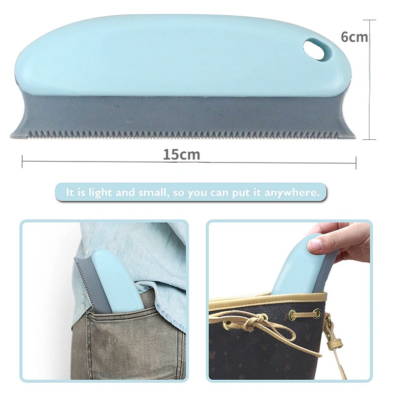 Bàn Chải Lông Thú Cưng Loại Bỏ Lông Thú Cưng Đa Năng Dùng Cho Nội Thất/Ghế Sofa/Xe Hơi