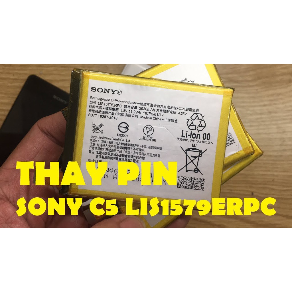 Pin Sony C5 Ultra E5563 (LIS1579ERPC) 2930mAh zin bảo hành 6 tháng