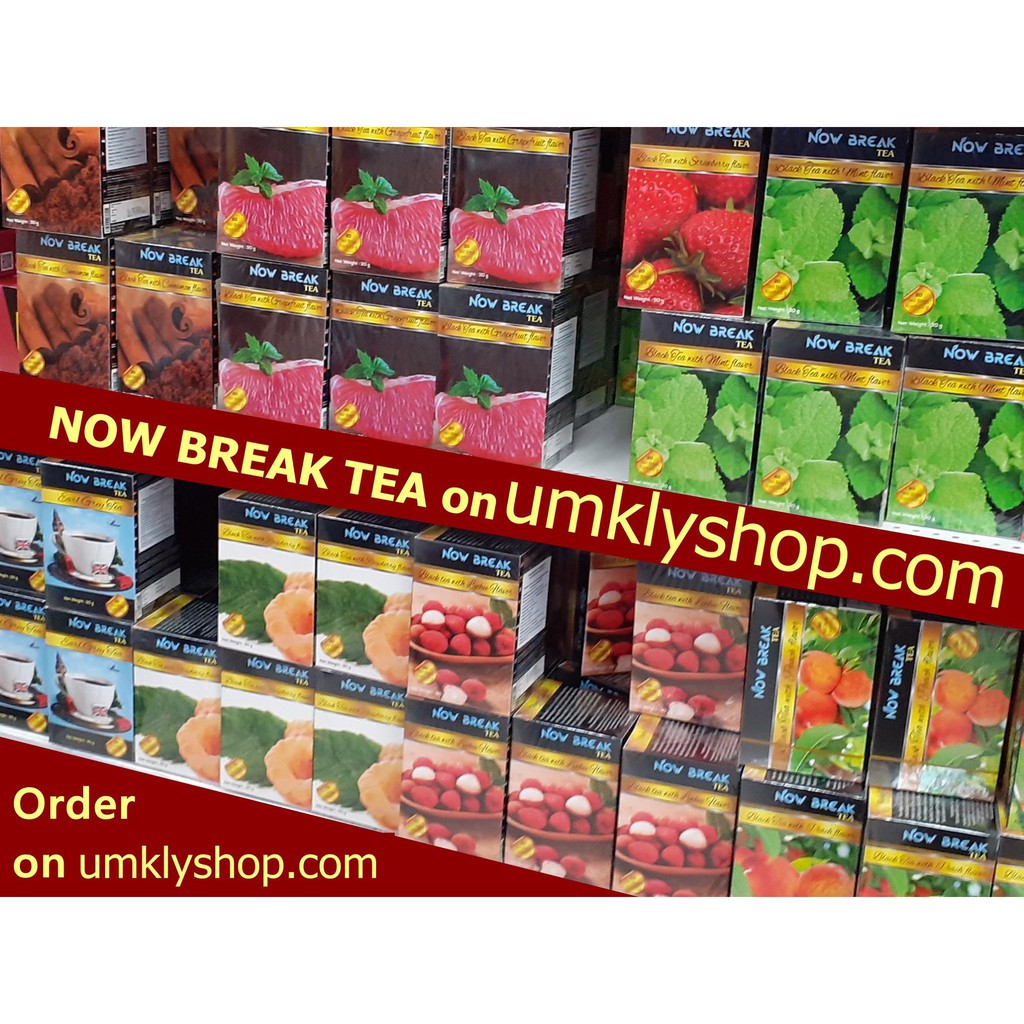 [HỖ TRỢ GIẢM CÂN!!!] 1 hộp Trà Bưởi Now Break Tea - Vị gần gũi với người dân Việt Nam