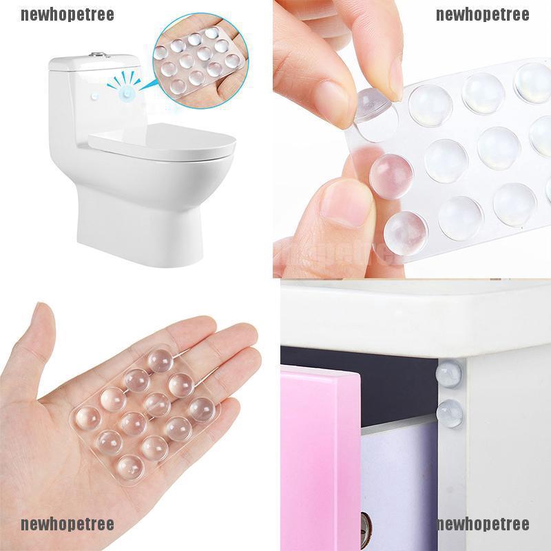 24 viên đệm giảm tiếng ồn được làm từ silicone trong suốt