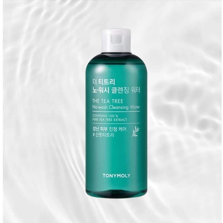 Nước Tẩy Trang Tonymoly The Tea Tree No-Wash Cleansing Water 300ml