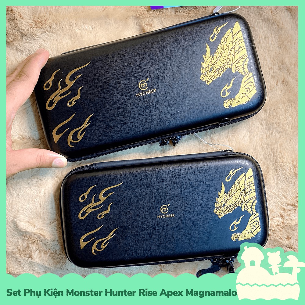 [Có Sẵn VN] Set Phụ Kiện Túi, Case Ốp Dock, Analog Joycon Nintendo Switch & Lite Monster Hunter Rise Apex Magnamalo | BigBuy360 - bigbuy360.vn